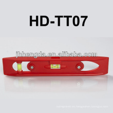 HD-TT07, Mini nivel de plástico con ranura en V para tubería